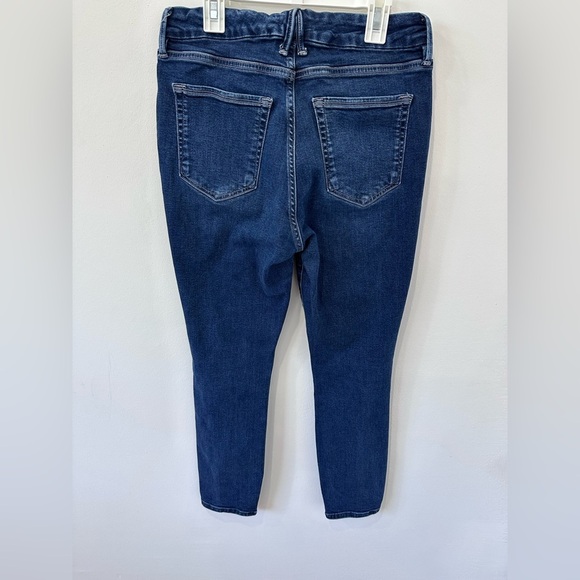 Good American Classic Blue Denim Skinny Jeans - Picture 4 of 6